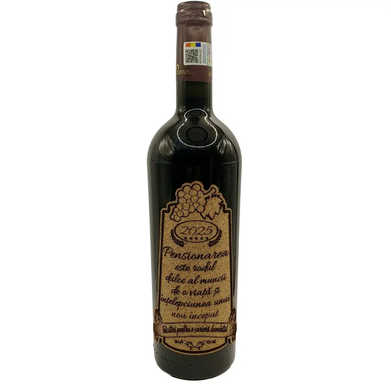 Pensionare, felicitari pentru o cariera deosebita, eticheta pluta cu mesaj